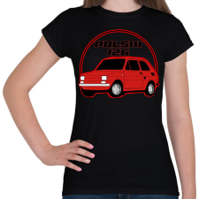 PRINTFASHION Polski - Női póló - Fekete női póló