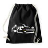 PRINTFASHION Porsche 911 - Sportzsák, Tornazsák - Fekete