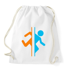 PRINTFASHION Portal - Sportzsák, Tornazsák - Fehér tornazsák