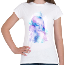 PRINTFASHION portré - Női póló - Fehér női póló