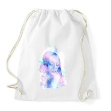 PRINTFASHION portré - Sportzsák, Tornazsák - Fehér tornazsák