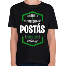 PRINTFASHION Postás prémium minőség - Gyerek póló - Fekete gyerek póló