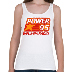 PRINTFASHION Power 95 - Női atléta - Fehér