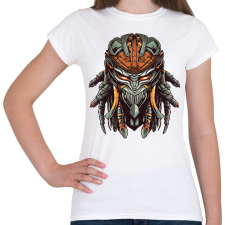 PRINTFASHION Predator - Női póló - Fehér női póló