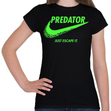 PRINTFASHION Predator - Női póló - Fekete női póló
