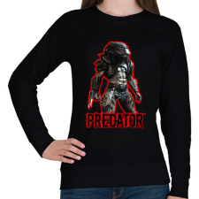 PRINTFASHION PREDATOR  - Női pulóver - Fekete női pulóver, kardigán