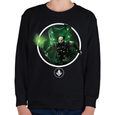 PRINTFASHION Predecessor - Argus - Gyerek pulóver - Fekete