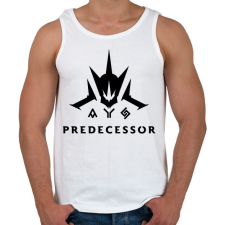 PRINTFASHION Predecessor game - Férfi atléta - Fehér atléta, trikó