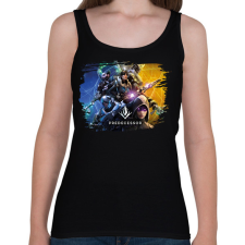 PRINTFASHION Predecessor game  - Női atléta - Fekete női trikó