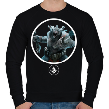 PRINTFASHION Predecessor - Grux - Férfi pulóver - Fekete férfi pulóver, kardigán