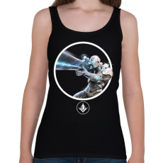 PRINTFASHION Predecessor - Wraith - Női atléta - Fekete