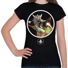 PRINTFASHION Predecessor - Zarus - Női póló - Fekete női póló