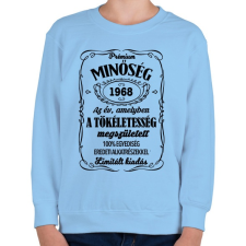 PRINTFASHION Prémium minőség, egyedi évszámmal! - Gyerek pulóver - Világoskék gyerek pulóver, kardigán