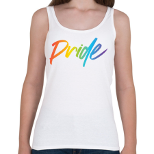 PRINTFASHION Pride-PNG-Photo - Női atléta - Fehér női trikó