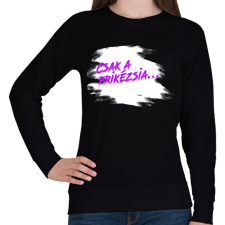 PRINTFASHION Prikézsia - Sötét háttérre - Női pulóver - Fekete női pulóver, kardigán