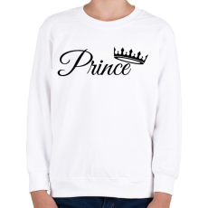 PRINTFASHION Prince - Gyerek pulóver - Fehér