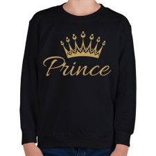 PRINTFASHION Prince  - Gyerek pulóver - Fekete gyerek pulóver, kardigán
