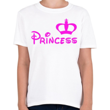 PRINTFASHION Princess - Gyerek póló - Fehér gyerek póló