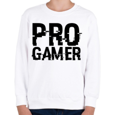 PRINTFASHION PRO GAMER - Gyerek pulóver - Fehér gyerek pulóver, kardigán