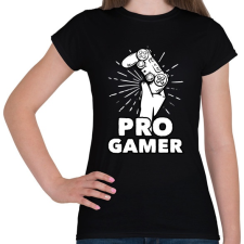 PRINTFASHION Pro Gamer - Női póló - Fekete női póló