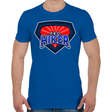 PRINTFASHION PRO HIKER - Férfi póló - Királykék férfi póló