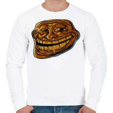 PRINTFASHION Problem? - Férfi pulóver - Fehér