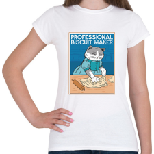 PRINTFASHION Profi süti sütő - Női póló - Fehér női póló