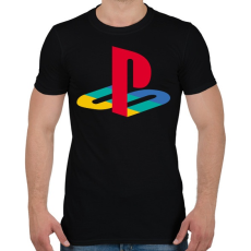 PRINTFASHION PS 2 Logo - Férfi póló - Fekete