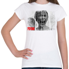 PRINTFASHION Psycho - Női póló - Fehér