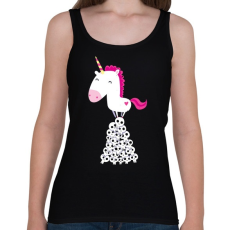 PRINTFASHION Pszichokornis - Női atléta - Fekete