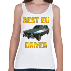 PRINTFASHION PUBG - Best EU Driver - Női atléta - Fehér