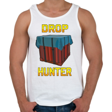 PRINTFASHION PUBG - Drop Hunter - Férfi atléta - Fehér