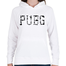 PRINTFASHION PUBG fegyverek - Női kapucnis pulóver - Fehér