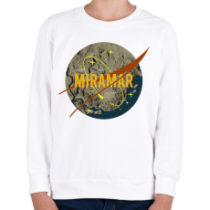 PRINTFASHION PUBG NASA: MIRAMAR - Gyerek pulóver - Fehér