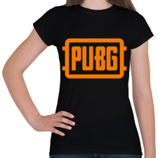 PRINTFASHION pubg - Női póló - Fekete női póló