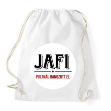 PRINTFASHION pultnál hangzott el - Sportzsák, Tornazsák - Fehér tornazsák