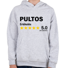 PRINTFASHION Pultos Értékelés ***** 5.0 (69 értékelés) - Gyerek kapucnis pulóver - Sport szürke gyerek pulóver, kardigán