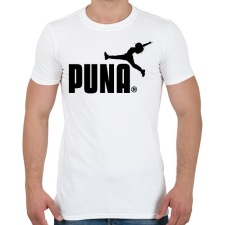 PRINTFASHION PUNA - Férfi póló - Fehér férfi póló