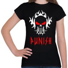 PRINTFASHION punish - Női póló - Fekete női póló