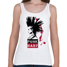 PRINTFASHION Punk Baby - Női atléta - Fehér