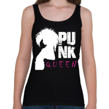 PRINTFASHION Punk queen - Női atléta - Fekete női trikó