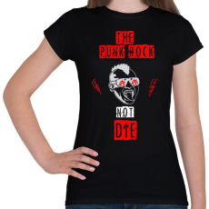 PRINTFASHION punk rock - Női póló - Fekete