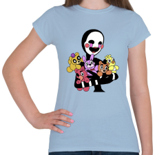 PRINTFASHION puppet - Női póló - Világoskék női póló