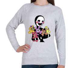 PRINTFASHION puppet - Női pulóver - Sport szürke női pulóver, kardigán