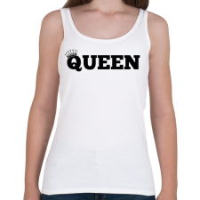 PRINTFASHION Queen  - Női atléta - Fehér női trikó
