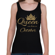 PRINTFASHION Queen  - Női atléta - Fekete női trikó