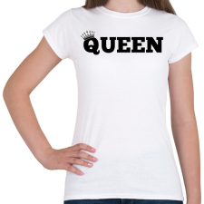 PRINTFASHION Queen - Női póló - Fehér női póló