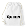 PRINTFASHION Queen  - Sportzsák, Tornazsák - Fehér