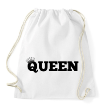 PRINTFASHION Queen  - Sportzsák, Tornazsák - Fehér tornazsák