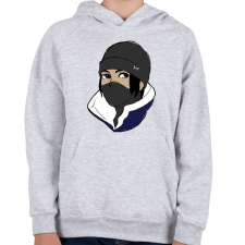 PRINTFASHION R6 Frost - Gyerek kapucnis pulóver - Sport szürke gyerek pulóver, kardigán